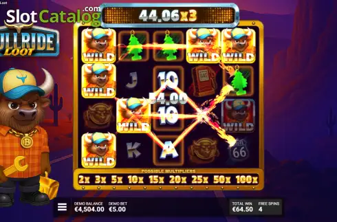 Скрин3. Bullride Loot слот