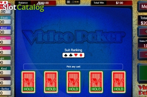Скрин8. Video Poker (CORE Gaming) слот