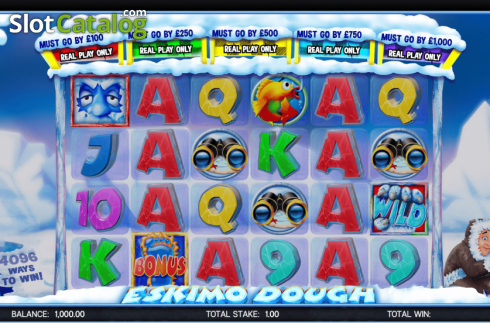 Скрин2. Eskimo Dough слот