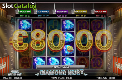 Скрин6. Diamond Heist слот