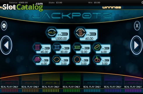 Скрин6. Jackpotz слот