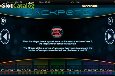Скрин8. Jackpotz слот