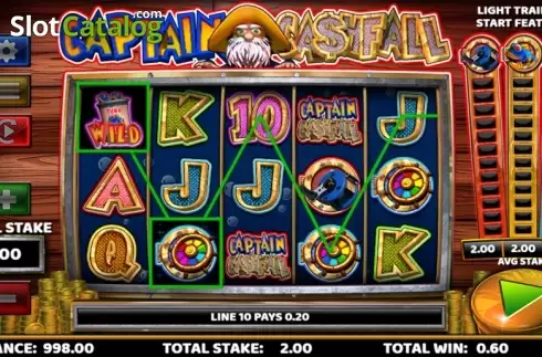 Скрин4. Captain Cashfall слот