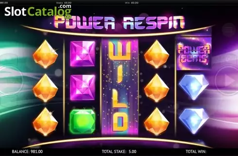 Скрин5. Power Gems (CORE Gaming) слот
