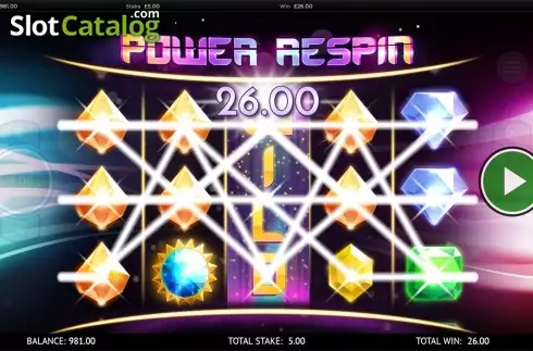 Скрин6. Power Gems (CORE Gaming) слот
