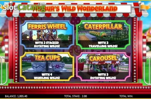 Скрин5. Wilbur's Wild Wonderland слот