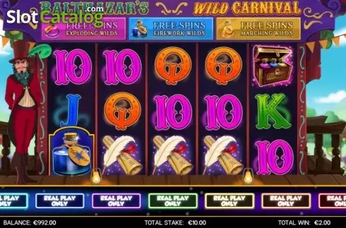 Скрин3. Balthazar's Wild Carnival слот