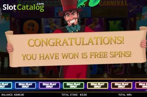 Скрин4. Balthazar's Wild Carnival слот