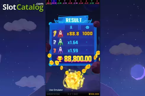 Скрин5. 3 2 1 Go! слот