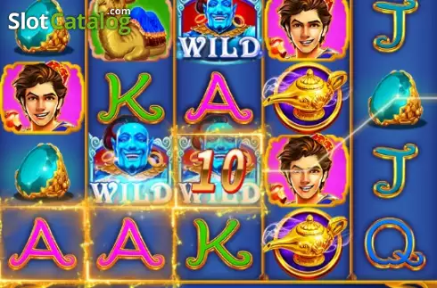 Скрин4. Aladdin's Lamp (CQ9 Gaming) слот