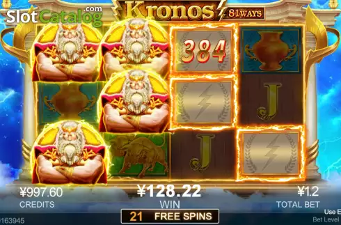 Скрин7. Kronos (CQ9Gaming) слот