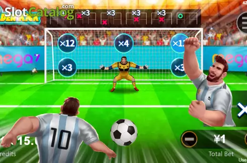 Скрин8. Golden Kick (CQ9Gaming) слот