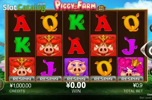 Скрин3. Piggy Farm слот