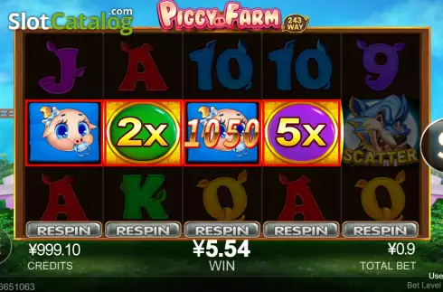 Скрин4. Piggy Farm слот
