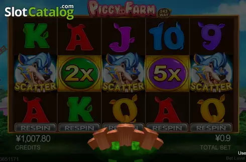 Скрин6. Piggy Farm слот