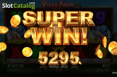 Скрин8. Piggy Farm слот