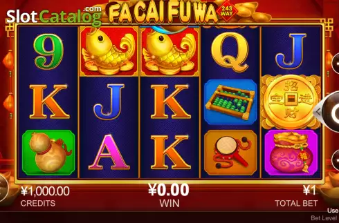 Скрин3. Fa Cai Fu Wa слот