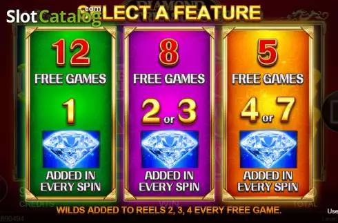 Скрин4. Diamond Treasure слот