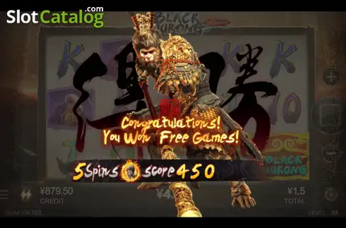 Скрин8. Black Wukong слот