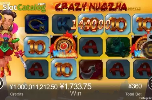 Скрин3. Crazy Nuozha слот