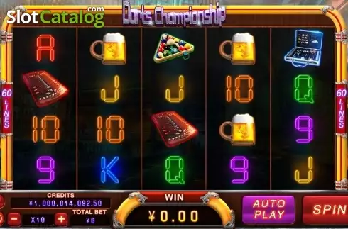 Скрин2. Darts Championship слот