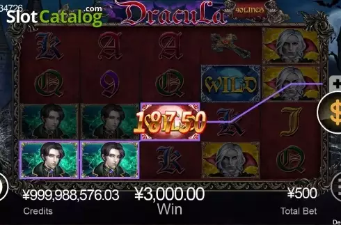 Скрин3. Dracula (CQ9Gaming) слот