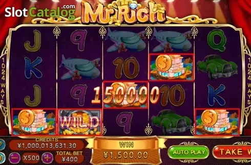 Скрин3. Mr Rich слот