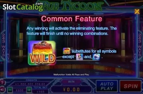 Скрин6. Pub Tycoon слот