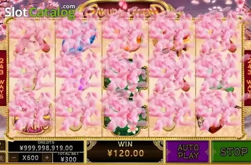 Скрин3. Sakura Legend слот