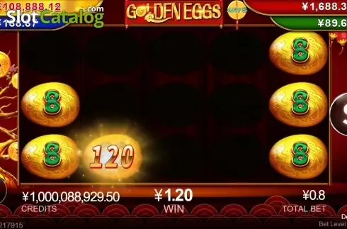 Скрин3. Golden Eggs of Dragon Jackpot слот