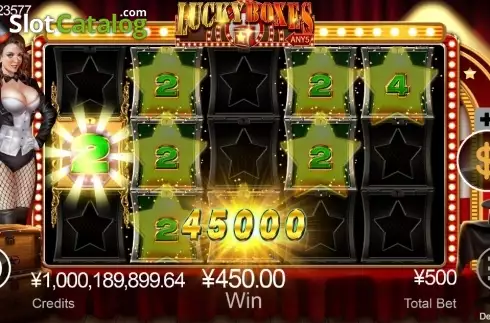 Скрин3. Lucky Boxes слот