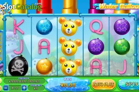 Скрин2. Water Balloons слот