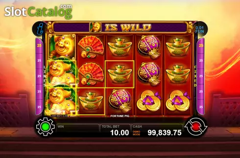 Скрин3. Fortune Pig (CT Gaming) слот