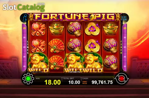 Скрин4. Fortune Pig (CT Gaming) слот