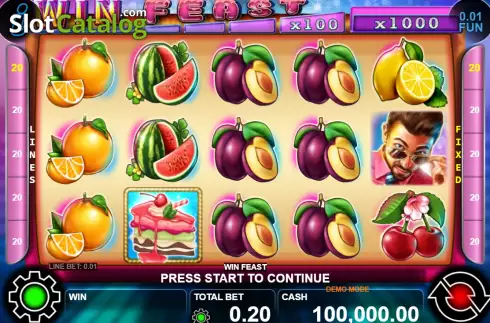 Скрин2. Win Feast слот