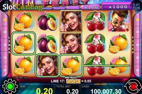 Скрин4. Win Feast слот