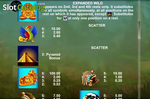 Скрин7. Aztec Gold 20 слот