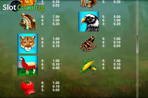 Скрин8. Aztec Gold 20 слот