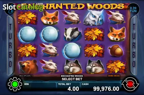 Скрин2. Enchanted Woods (CT Gaming) слот