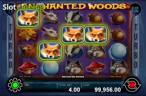 Скрин3. Enchanted Woods (CT Gaming) слот