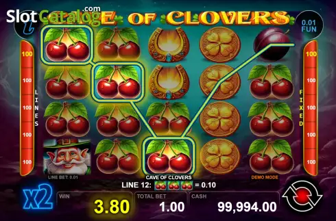 Скрин3. Cave of Clovers слот