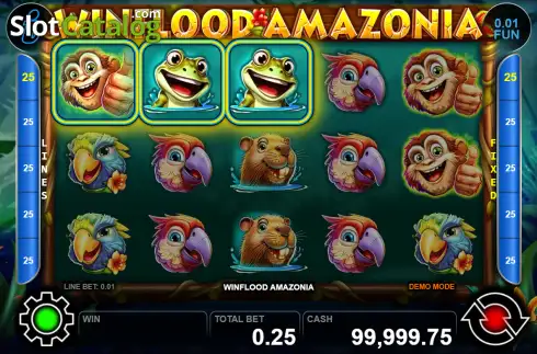 Скрин3. Winflood Amazonia слот