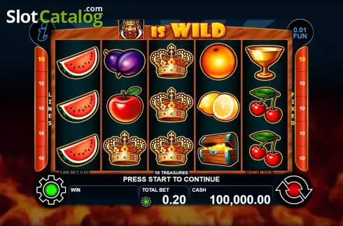Скрин2. 10 Treasures слот