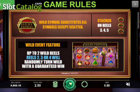 Скрин5. Lucky Express (Caleta Gaming) слот