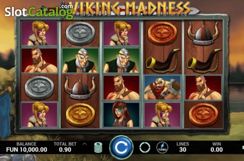 Скрин2. Viking Madness слот