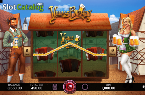 Скрин3. Village Brewery слот