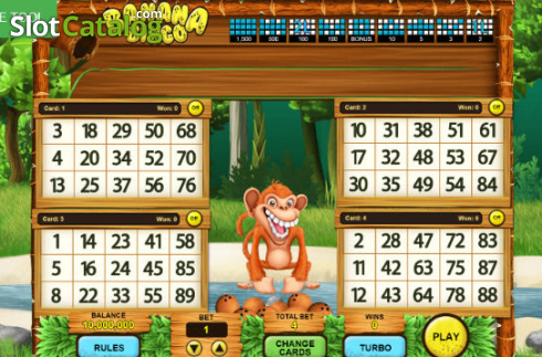 Скрин2. Banana Bingo слот