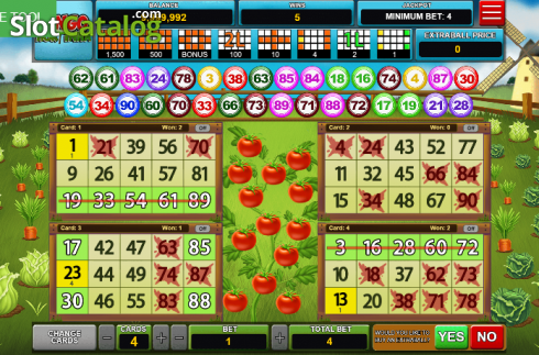 Скрин4. Bingo Hortinha слот