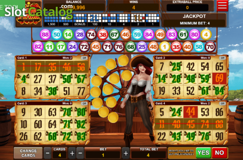 Скрин3. Bingo Pirata слот