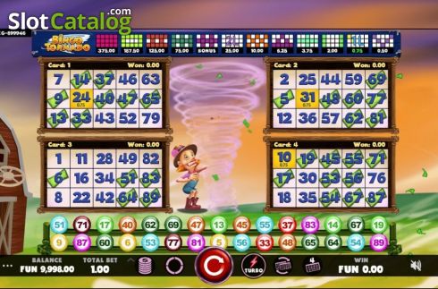 Скрин2. Bingo Tornado слот